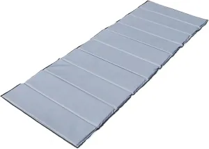 Camping Sleeping Pad Outdoor Sit Mat Folded Oxford Cloth Beach Mat Moisture Resistant Seat Mat for Fishing Hiking Midday Naps