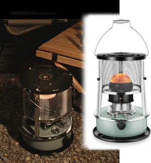 Camping Stove Stainless Steel Kerosene Gas Cooker Quiet Space Heater Foldable Tent Emergency