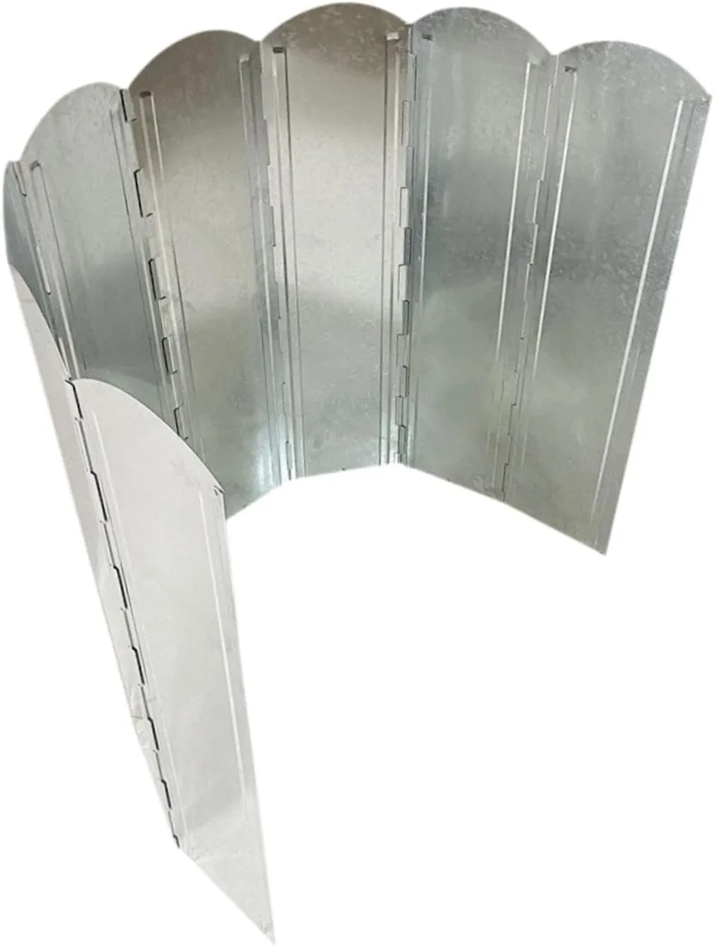 Camping Stove Windscreen, Blocker Wind Screen Folded Stove Wind Shield for Hiking