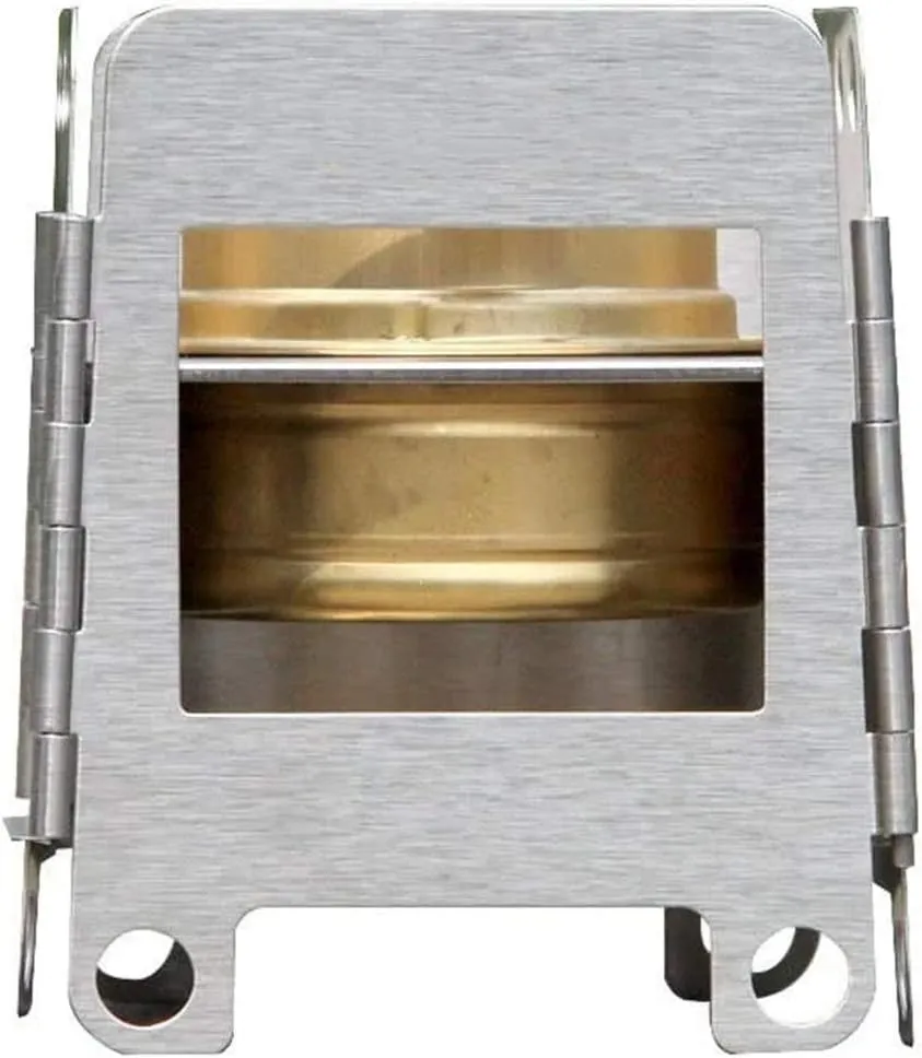 Camping Wood Stove Camping Wood Stove Folding Titanium Wood Burning Stove Lightweight Pocket Stove Convenient Storage