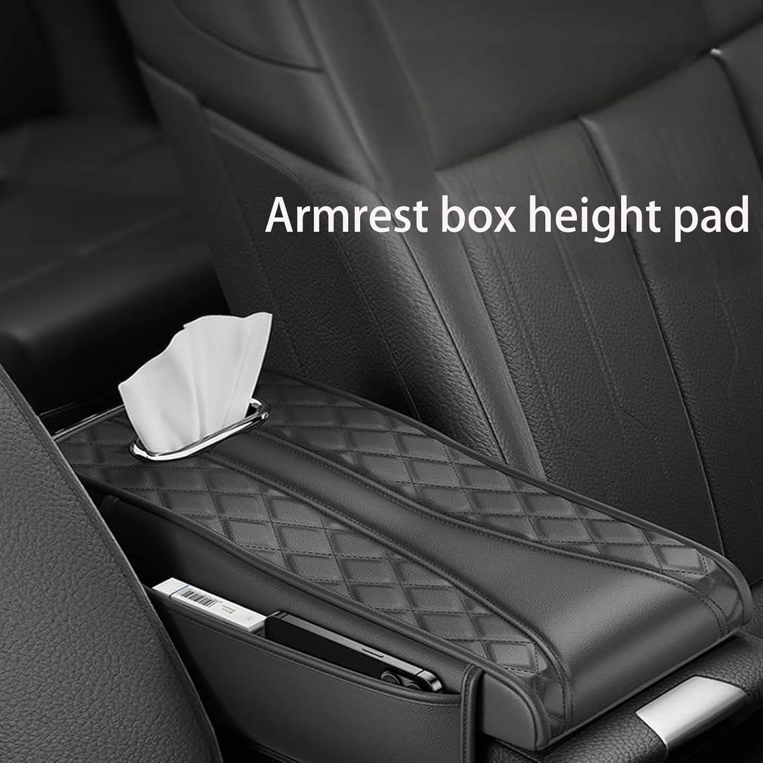Car Armrest Pad for Chevrolet Statesman Veritas Rezzo Equinox G2X Trailblazer Arm Rest Cushion Pads Waterproof Car Armrest Center Control Cushion Car Armrest Pad,B