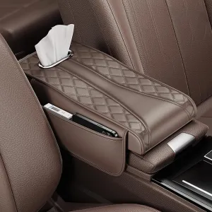 Car Armrest Pad for Chevrolet Statesman Veritas Rezzo Equinox G2X Trailblazer Arm Rest Cushion Pads Waterproof Car Armrest Center Control Cushion Car Armrest Pad,B