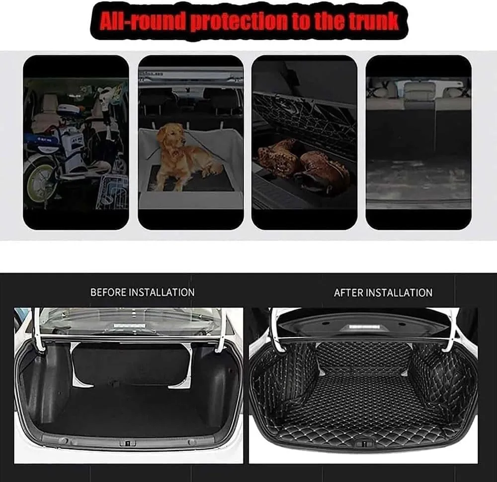 Car Boot Mats for Subaru Outback 2020-2025,Cargo Liners Mats Custom Protector Pad Cargo Tray Liners Trunk Carpets All Weather Interior Accessories,E