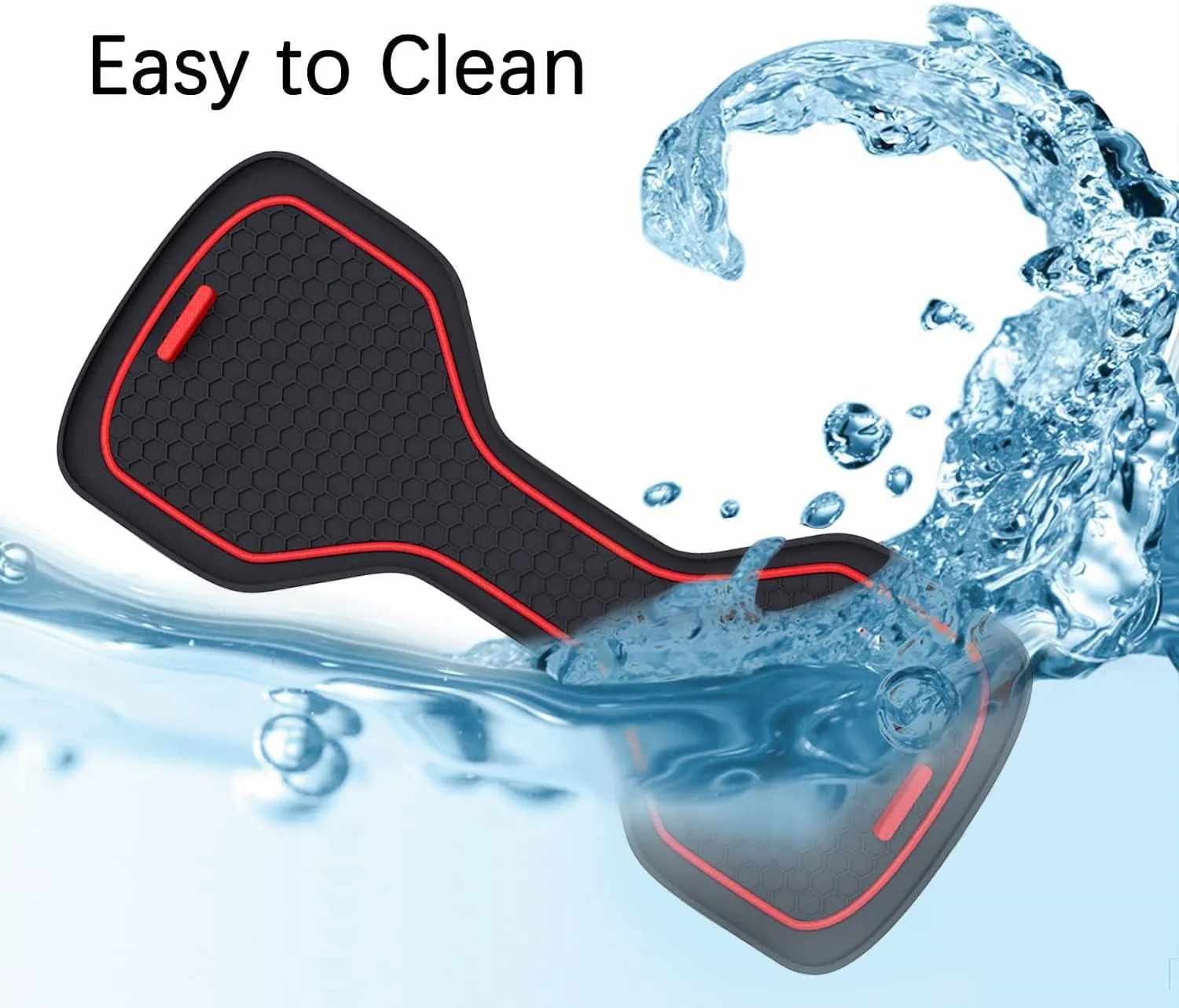 Car Cup Holder Coaster Compatible with Accord Accessories, Waterproof Cup Coasters, Anti-Slip Car Cup Holder Mat for Accord 2018-2022