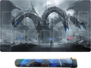 Card Rubber Mat Duel Mat Gaming Competition Pad Card Binder Deck 27.5x15.7in
