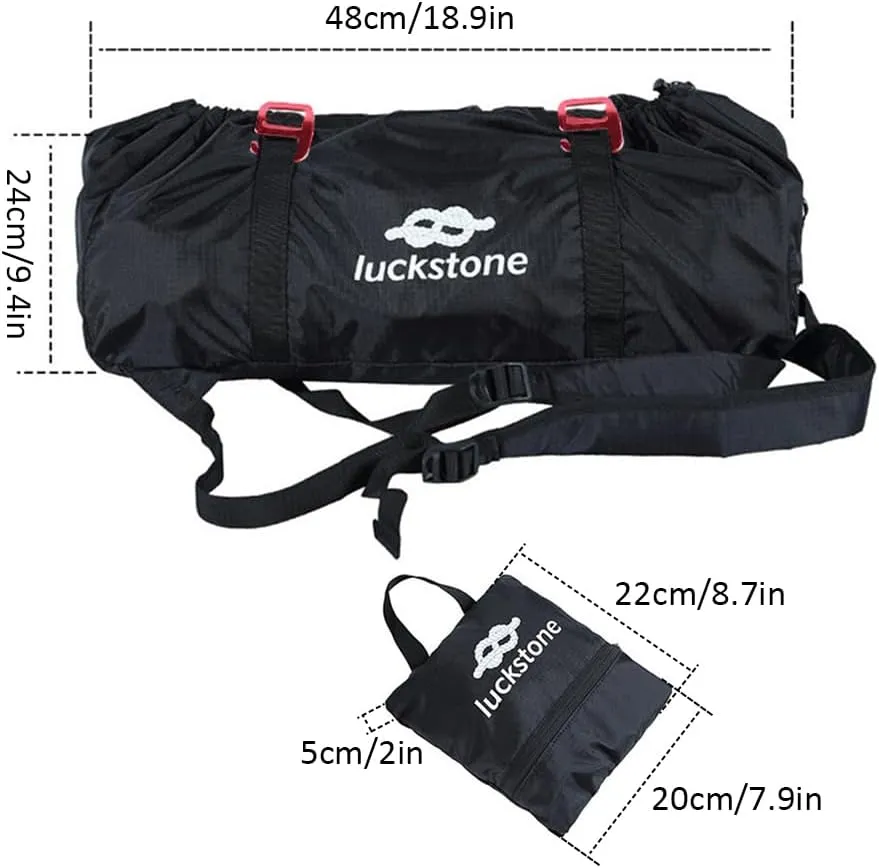 Climbing Rope Bag Folding Waterproof Climbing Equipment Carrying Bag for Camping Mountaineering