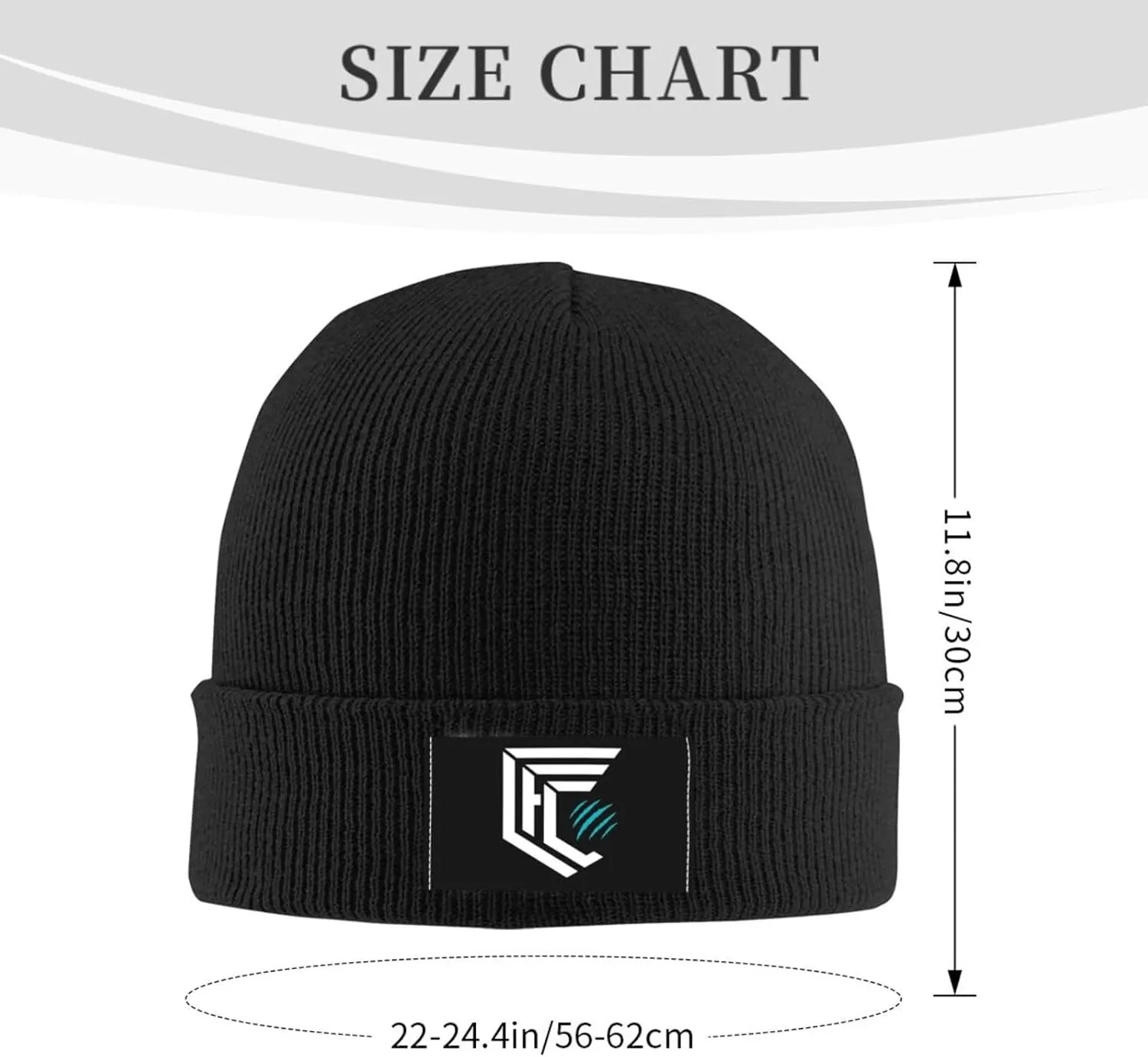 Club de Deportes Ñublense Logo Knit Hat Cap Skull Cap Beanie Hat Warm Cap Black Hat for Men Women