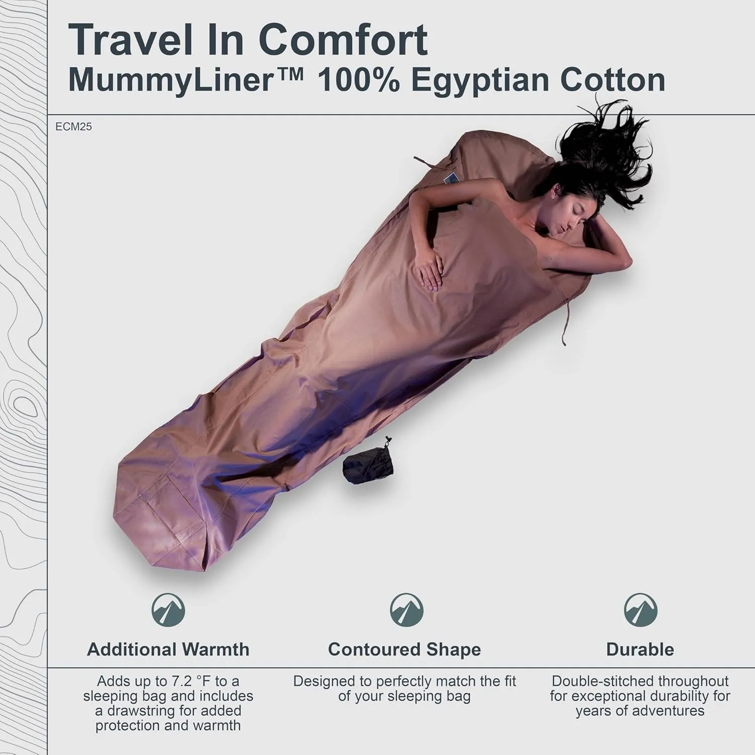 Cocoon Egyptian Cotton MummyLiner Tuareg