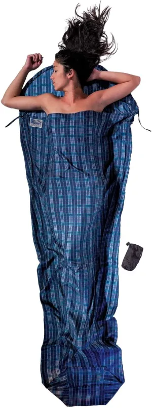 COCOON - Premium - Silk MummyLiner - Checked Silk