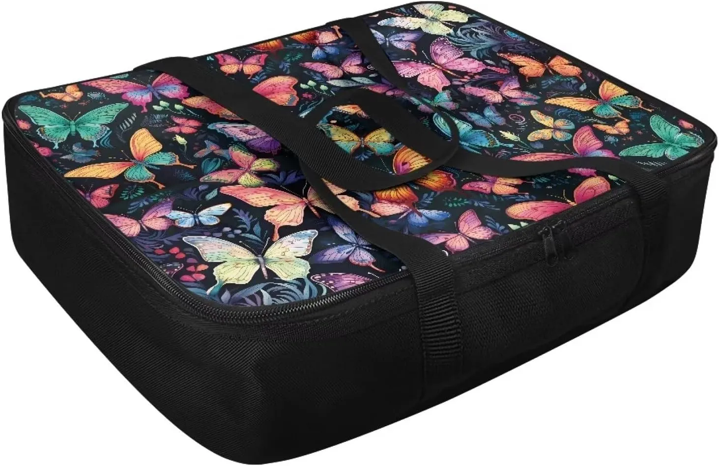 Colorful Butterfly Insulated Food Carriers for Hot or Cold - 11 x 15 or 9 x 13 Dish
