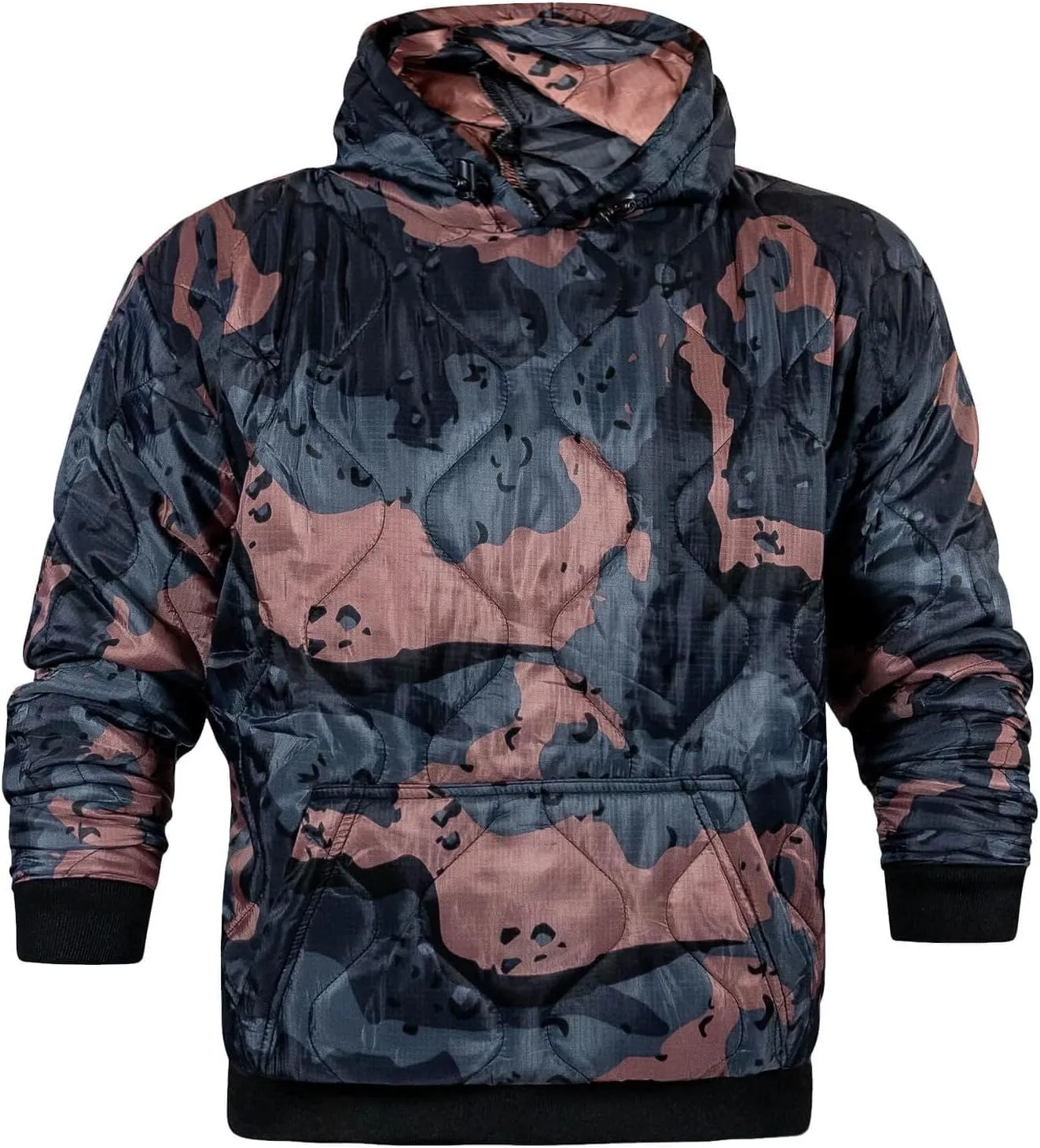 Combat Iron Woobie Hoodie Cold Weather Hoodie Jacket |Ultimate Comfort and Style Woobie Hoodie Men Zip Up