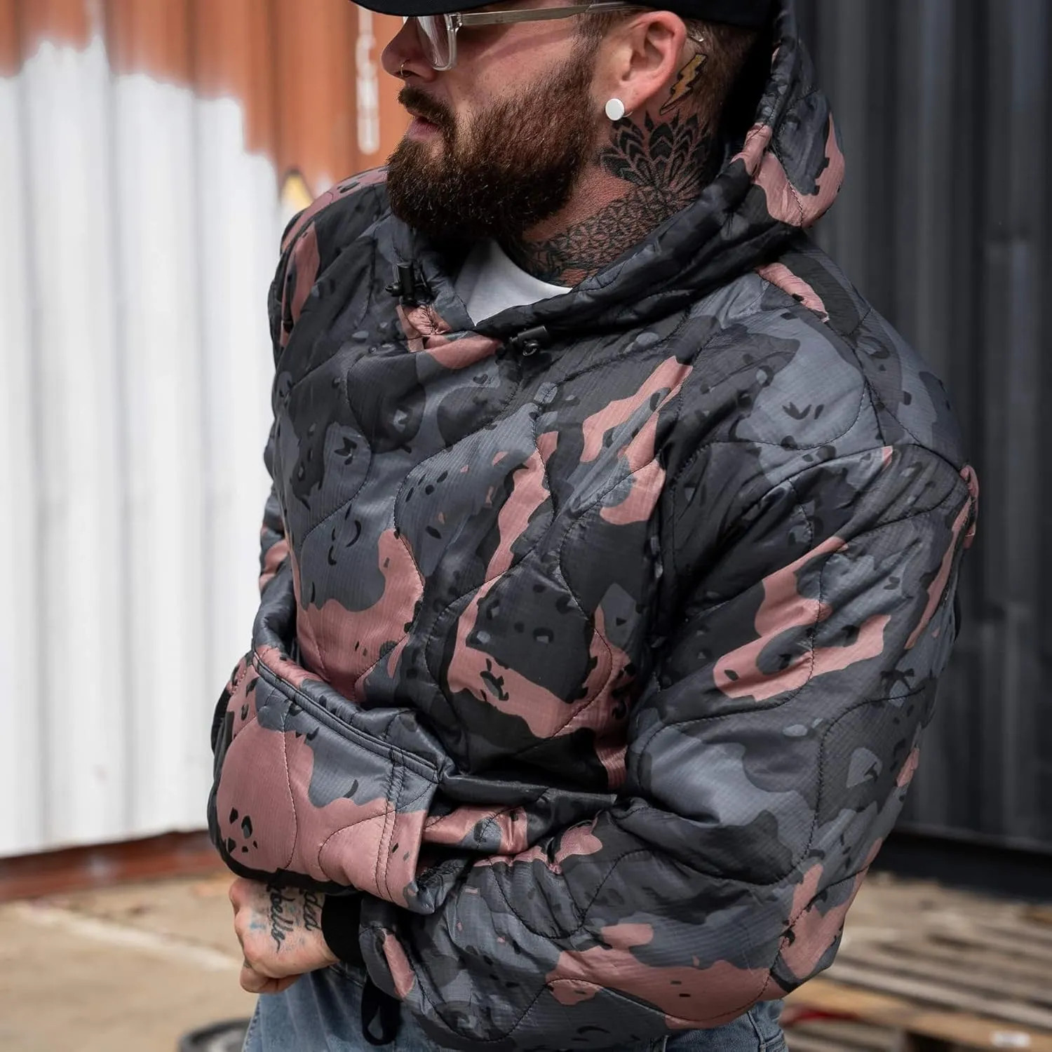 Combat Iron Woobie Hoodie Cold Weather Hoodie Jacket |Ultimate Comfort and Style Woobie Hoodie Men Zip Up