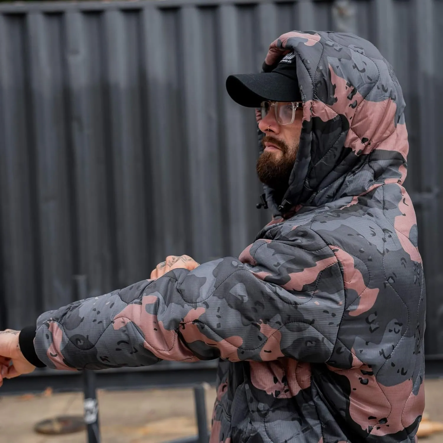 Combat Iron Woobie Hoodie Cold Weather Hoodie Jacket |Ultimate Comfort and Style Woobie Hoodie Men Zip Up