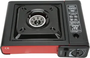 Combustor Butane Stove, Portable Camping Stove 3200W Single combustor Gas Stove with Piezo Electric Ignition for Camping