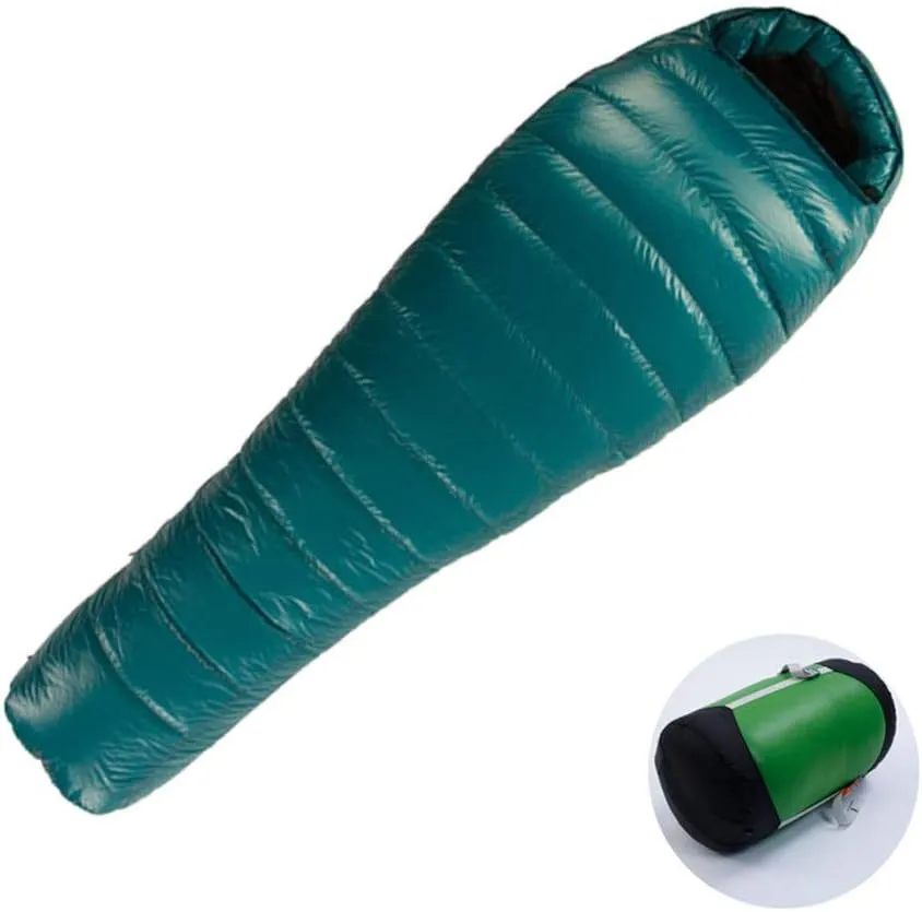 Comfy Sleeping Bag Mummy Sleeping Bag Sleeping Bag Camping Lightweight Warm Waterproof Portable Cold-Weather for 4 Season Backpacking and Traveling Two Size Indoor & Outdoor Use