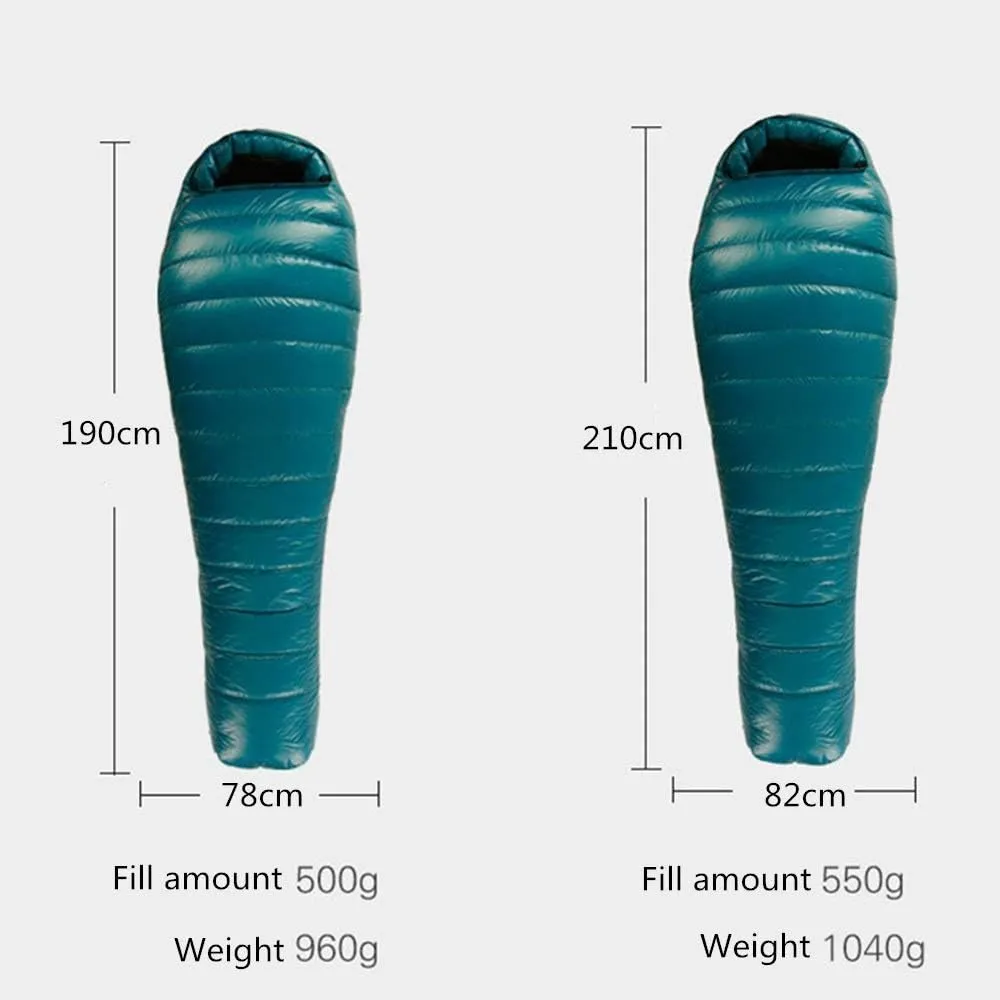 Comfy Sleeping Bag Mummy Sleeping Bag Sleeping Bag Camping Lightweight Warm Waterproof Portable Cold-Weather for 4 Season Backpacking and Traveling Two Size Indoor & Outdoor Use