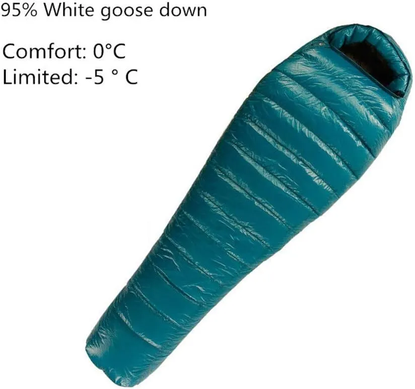 Comfy Sleeping Bag Mummy Sleeping Bag Sleeping Bag Camping Lightweight Warm Waterproof Portable Cold-Weather for 4 Season Backpacking and Traveling Two Size Indoor & Outdoor Use