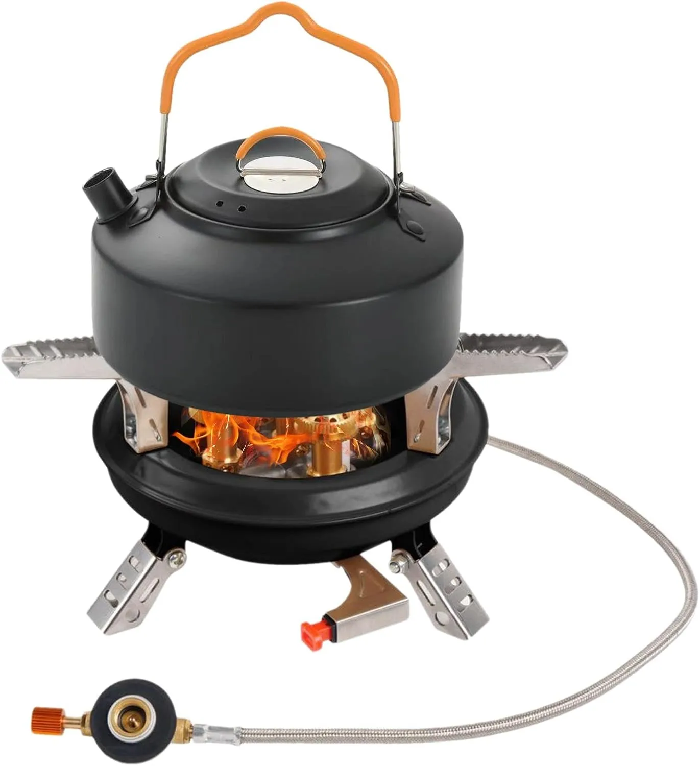 Compact Camping Stove - Hiking Stove, Camp Stove, Stove Burner, Cooking Stove, Minis Camping Stove | Lightweight Camp Stove Backpacking, Portable Backpacking Stover for Outdoor Camping Hiking Cooking