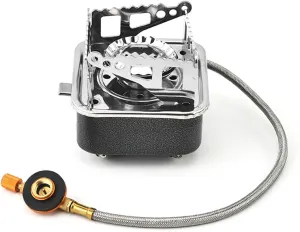 Compact Camping Stove Portable Outdoor Stove Easy to Use Foldable Stove Perfect for Camping Hiking and Picnics Portable Outdoor Stove