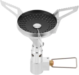 Compact Outdoor Metal Stove Portable Detachable Burner for Camping Barbecue Supplies and Outdoor Cooking Lightweight and Durable Design