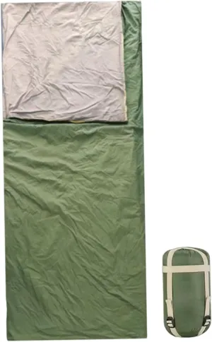 Compact Sleeping Bag, Waterproof & Windproof Lightweight Envelope Sleeping Bag with Zipper, Portable for Camping, Hiking, Travel