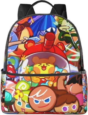 Cookie Run Kingdom Shadow Milk Cookie Fashion Backpack, Travel, School, Computer Bag