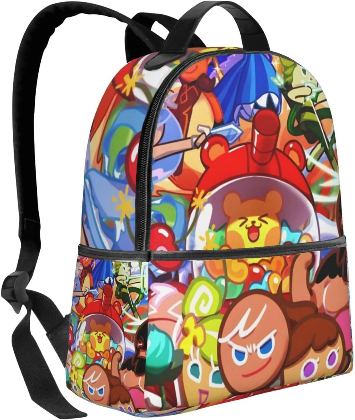 Cookie Run Kingdom Shadow Milk Cookie Fashion Backpack, Travel, School, Computer Bag