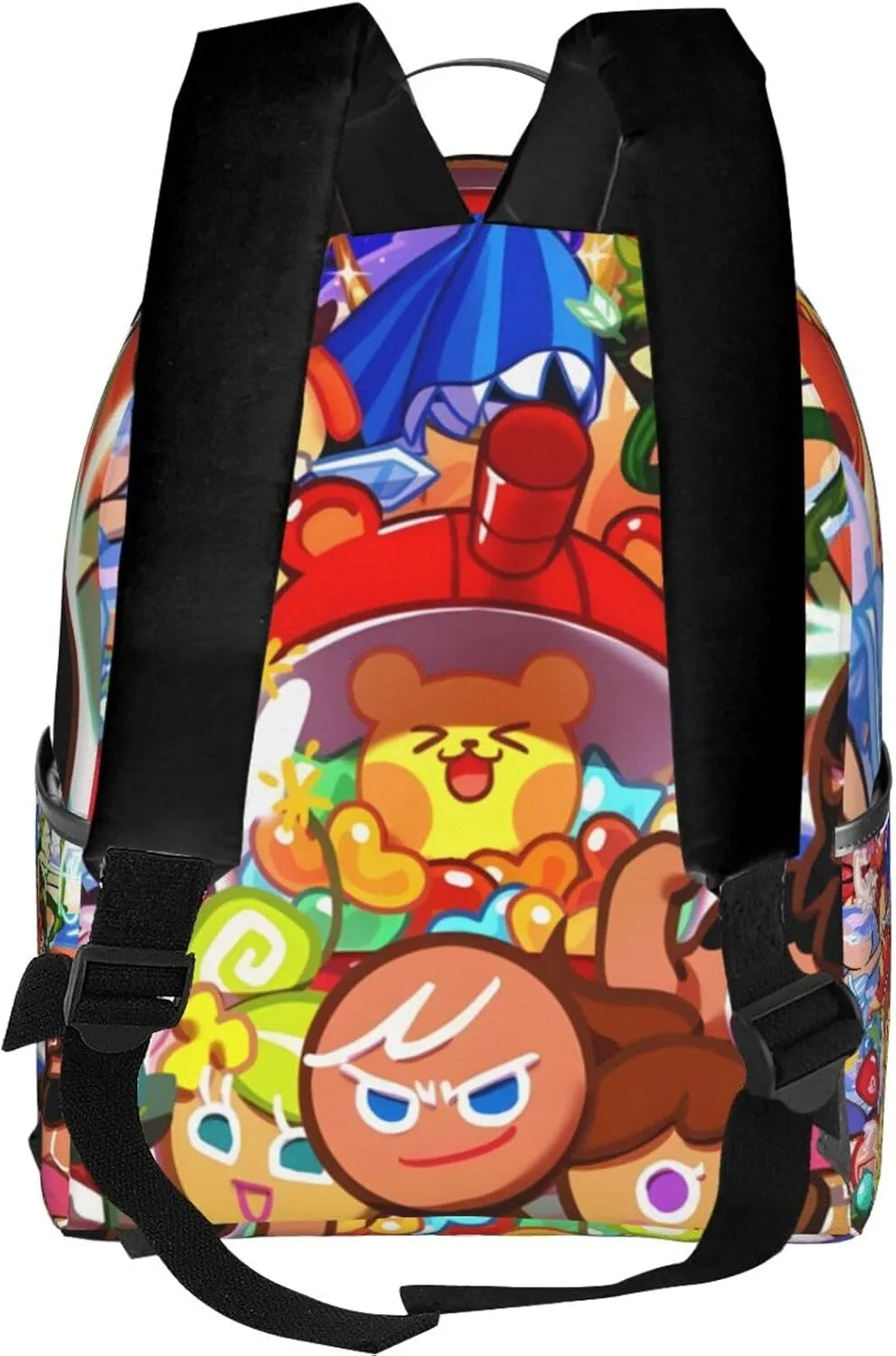Cookie Run Kingdom Shadow Milk Cookie Fashion Backpack, Travel, School, Computer Bag
