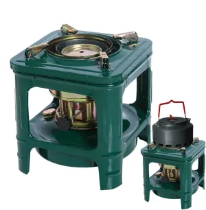 Cooking Kerosene Stove - 8-Wicks Stove, Home Tent Heating | Camp Stove, Portable Kerosene Stove for Backpacking, Hiking & Outdoor Cooking, for Soup Pot Roasting Pan Kettle