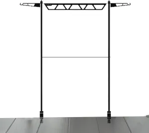 Cookware Hanger Outdoor - Wall Mount Pot Pan Racks | Camping Cookware Rack | Desktop Camping Cookware Shelf | Portable Multi-Function Organizer for Bbq Grill Picnic Outdoor Travel Hiking Fishing