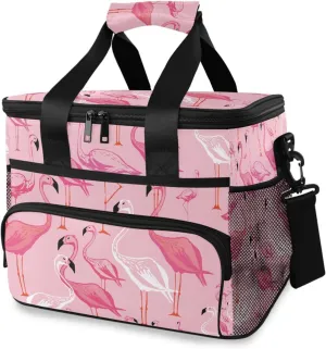 Cooler Bag Insulated Picnic Bag Large Lunch Box Reusable Tote Bag Soft Sided Portable Beach Cooler Grocery Camping