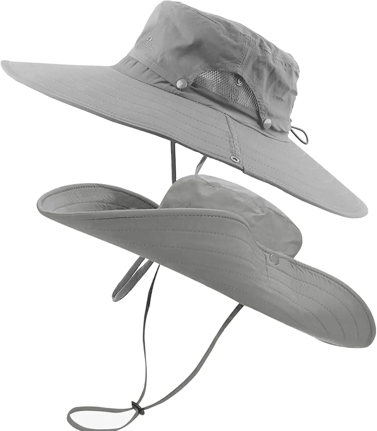 Cooltto Wide Brim Sun Hats with Waterproof Breathable for Fishing, Hiking, Camping，for Men Women Kids