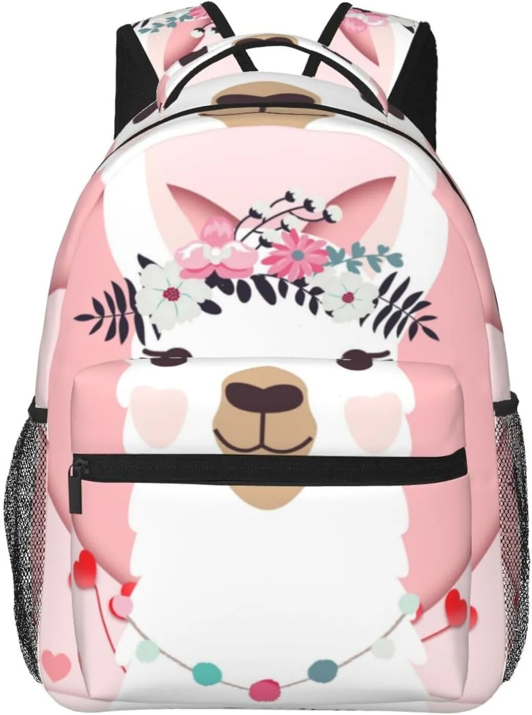 Cute Alpaca Backpack Laptop Backpack Sports Travel Shoulder bag Light casual backpack