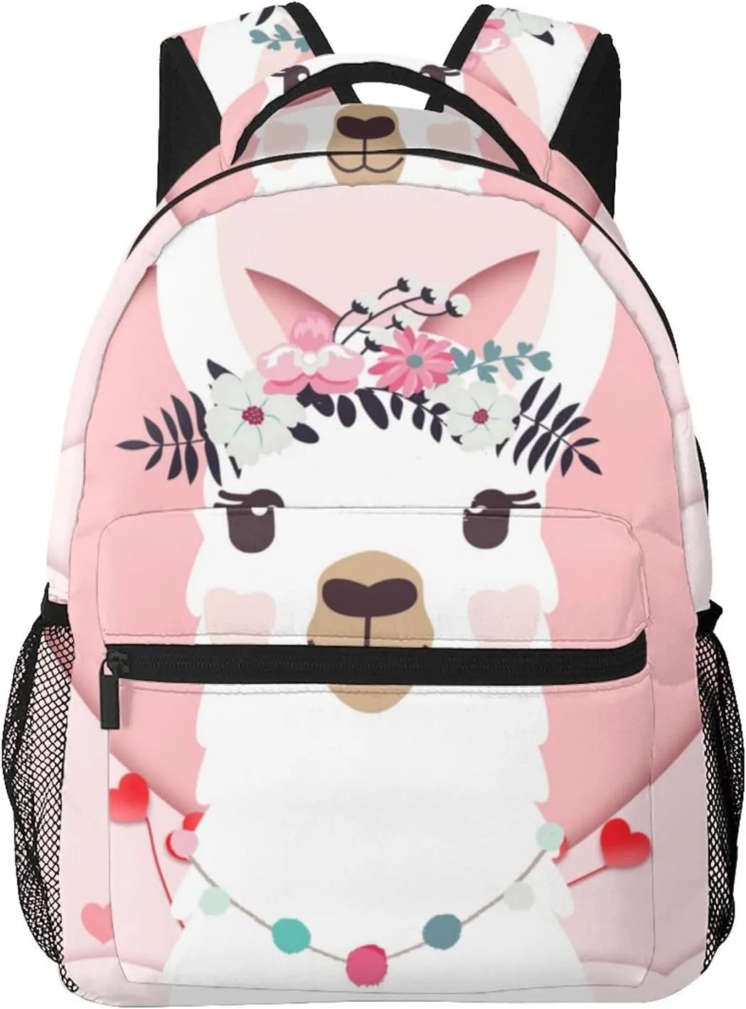 Cute Alpaca Backpack Laptop Backpack Sports Travel Shoulder bag Light casual backpack