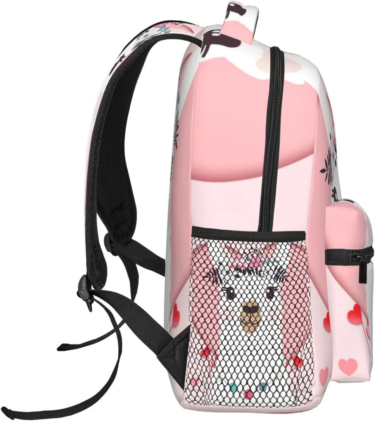 Cute Alpaca Backpack Laptop Backpack Sports Travel Shoulder bag Light casual backpack