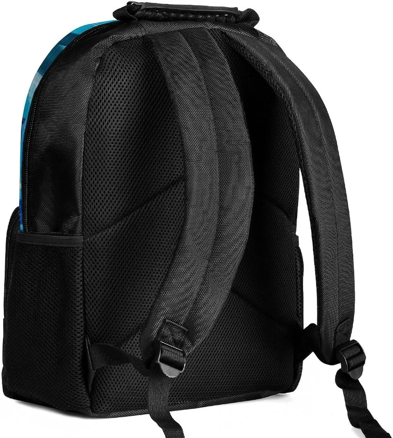 Daypack Backpack Anti-Theft Multipurpose Large Capacity Carry On Bag - Dolphins Sea Underwater Beautiful Sea World Art Traveling & Camping Backpack With Side Pockets