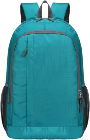 Daypack Hiking Backpack - Compact 30l Trekking Travel Pack, Lightweight Outdoor Climbing Rucksack | Foldable Adventure Gear for Biking, Mountaineering Backpack Men Women Hiking Sports