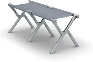 Dometic GO Compact Camp Bench | Seats 2 | Silt | Lightweight | Sturdy Outdoor Seating | Carrying Case Included