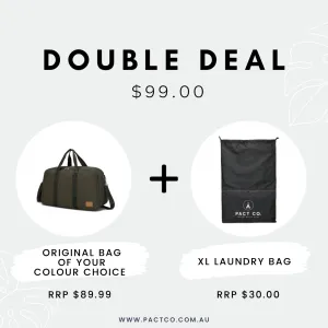 DOUBLE DEAL - ORIGINAL BAG SET   XL LAUNDRY