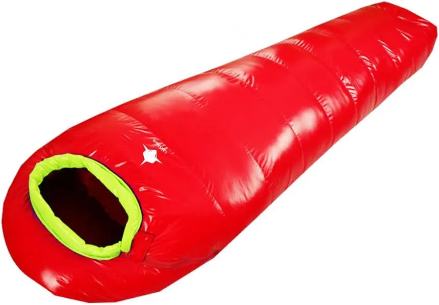 Down Sleeping Bag Down 30F 15F 0F Light Weight Ultralight Mummy Sleeping Bag Adult Waterproof Cold Weather Backpaking Camping Hiking Outdoor Stuff Sack Maintaining