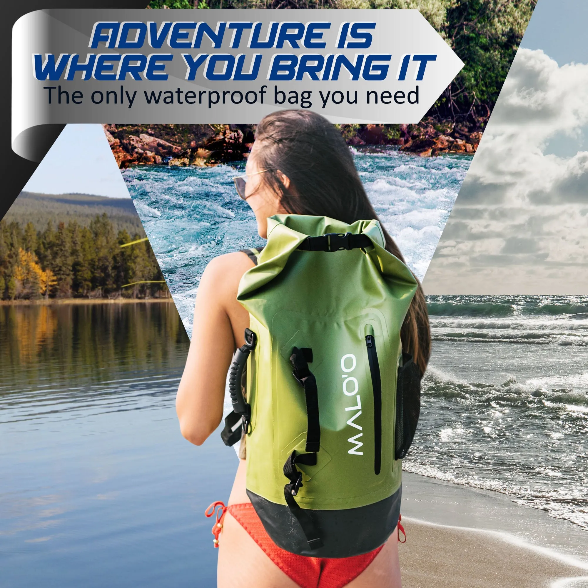 DryPack 45 Liter Waterproof Backpack