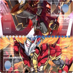 DTCG playmat 2 Player playmat Duel Mat Gaming Competition Pad Mat Card Binder Deck 60 * 60CM 23.6x23.6in