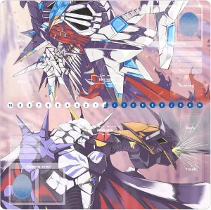 DTCG playmat 2 Player playmat Duel Mat Gaming Competition Pad Mat Card Binder Deck 60 * 60CM 23.6x23.6in