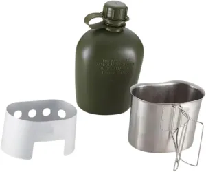 DYNWAVE Water Bottle Set Accessories Sturdy Training Gear,Complete Camping Essential Kit for Outdoor Survival Fishing