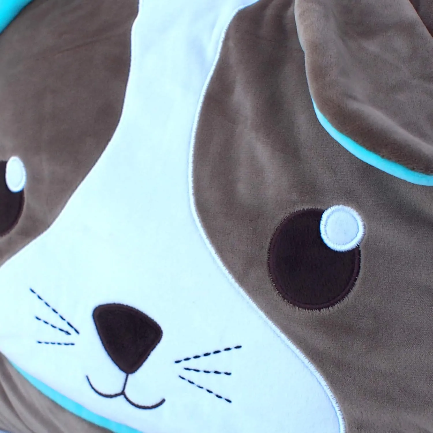Easter - Cute Travel Pillow and Blanket Set - Portable Comfort Item for Children - Sky (Blue Bunny)