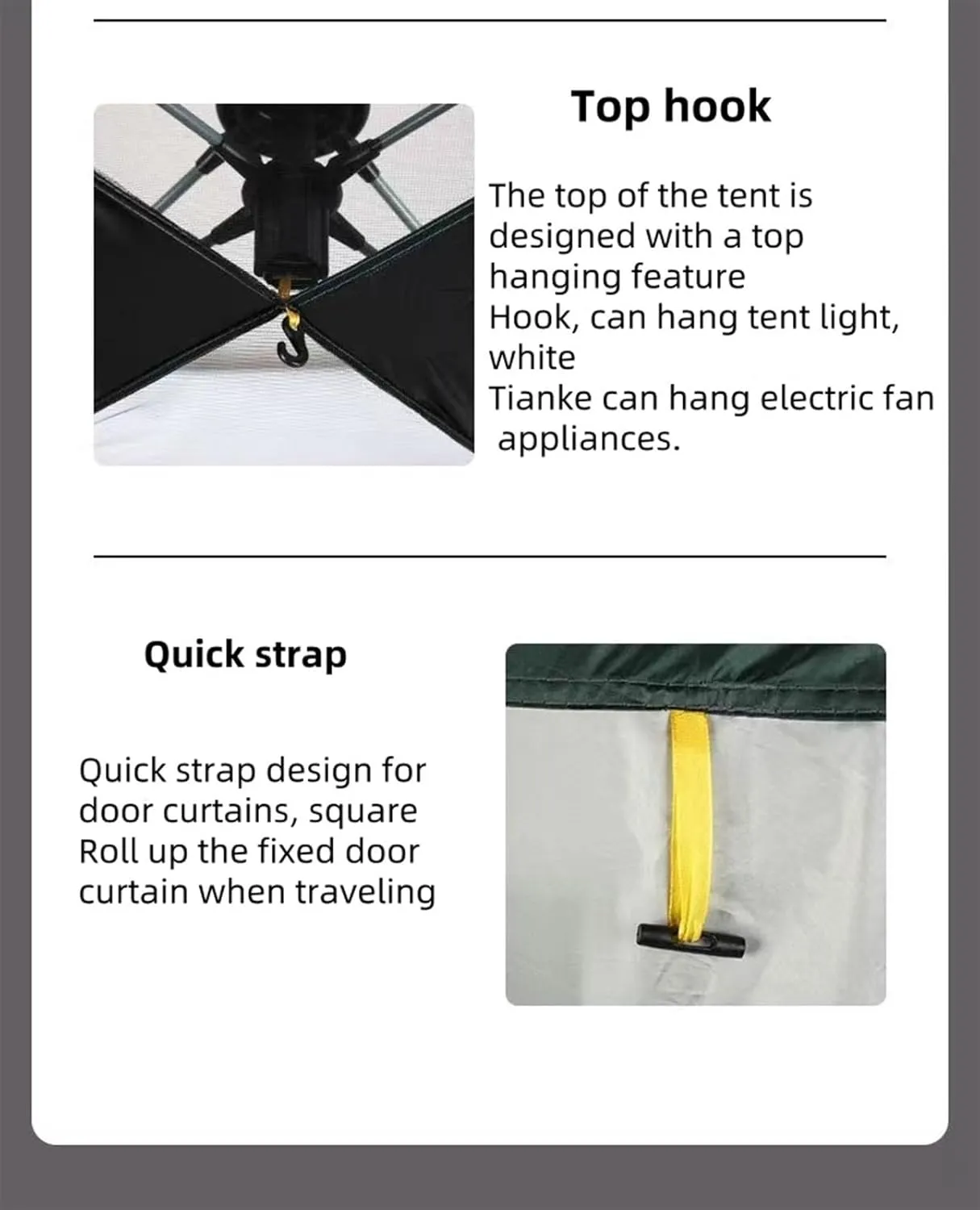 Easy Setup in Under 10 Mins, Included Rainfly Blocks Wind & Rain, Tent for Camping, Festivals, Backyard, Shelter with Rain Fly and Carrying Bag for Camping, Beach, Hiking, and Festivals by Outdoors