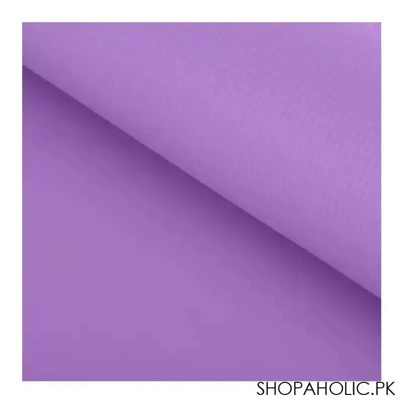 Eco Friendly Foldable Yoga Mat, EVA 4mm, For Floor, Pilates, Home Gym, Purple