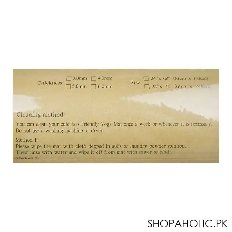 Eco Friendly Foldable Yoga Mat, EVA 4mm, For Floor, Pilates, Home Gym, Purple