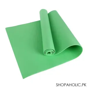Eco Friendly Foldable Yoga Mat, EVA 8mm, For Floor, Pilates, Home Gym, Green