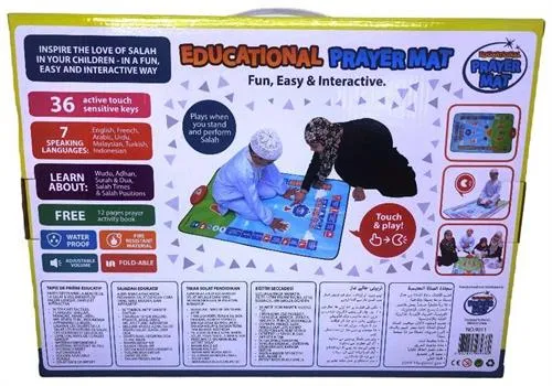 Educational Islamic Prayer Mat
